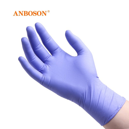 ANBOSON Nitrile gloves 5mil_Purple 100PCS